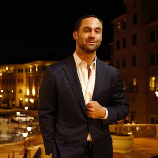 About Public Speaker Template Man Figure